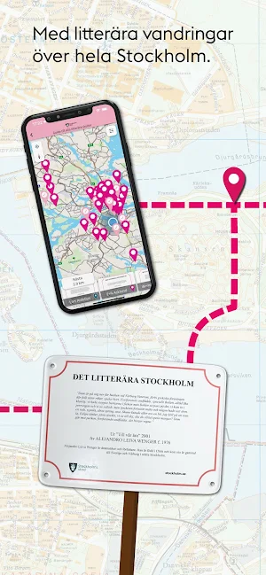 Det litterära Stockholm Screenshot 2