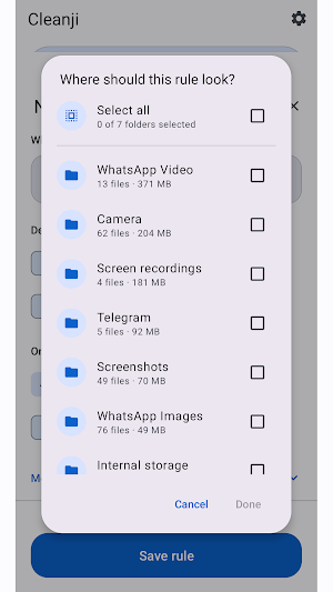 Cleanji: Photo & Video Cleaner Screenshot 2