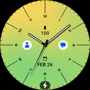 Analog Mango Watch Face Screenshot 3