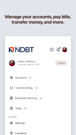 NDBT Mobile Banking Screenshot 3