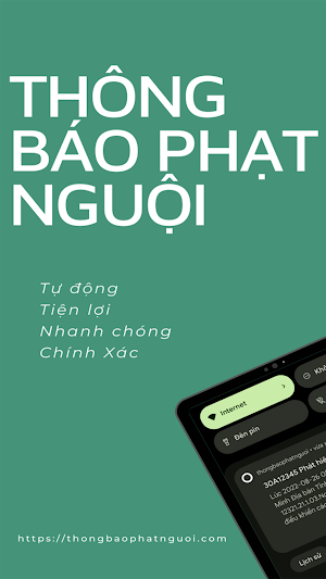 Thông báo phạt nguội Screenshot 0