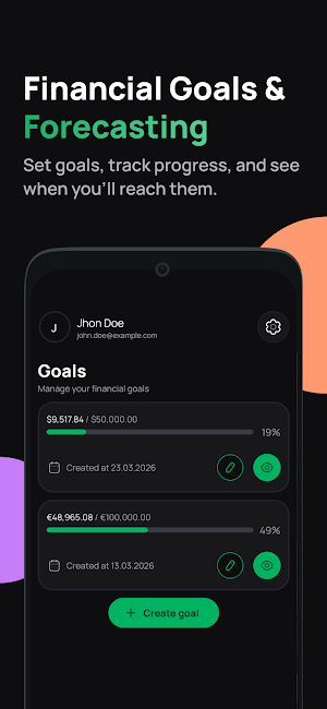 MyFuturePlan: Money Manager Screenshot 3