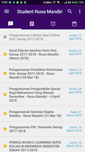 MyNusa Student Screenshot 0