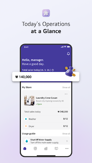 Laundry Crew Manager Screenshot 2