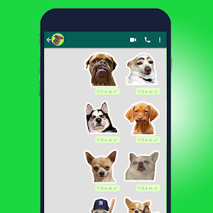 🐾 Best dogs Stickers and memes WAStickerApps 2020 Screenshot 3