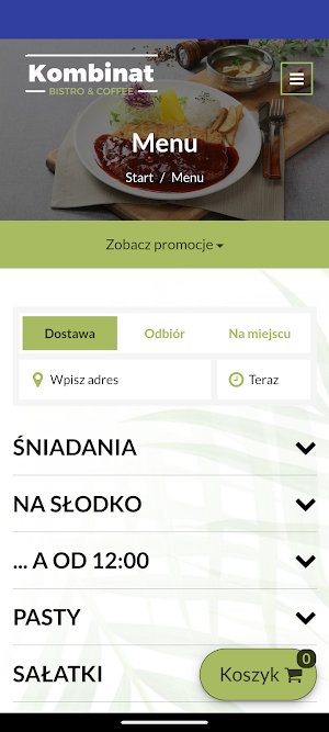 Kombinat Bistro & Coffee Screenshot 0