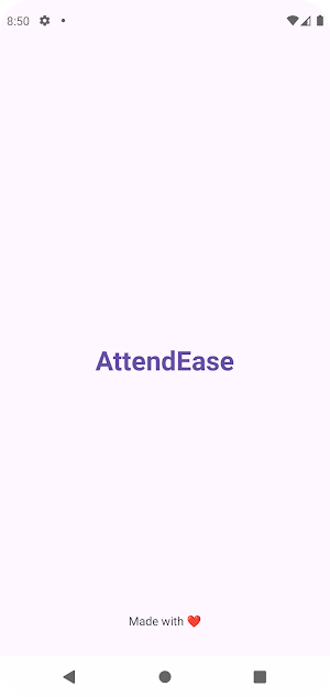AttendEase Screenshot 0