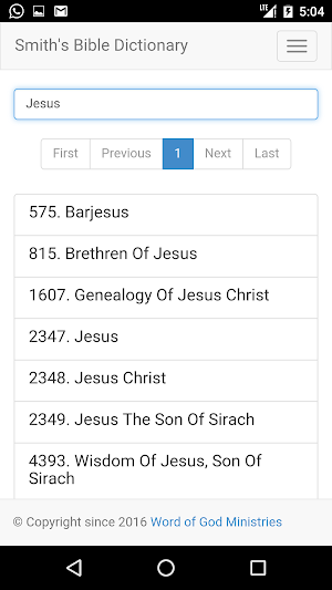 Smith's Bible Dictionary Free Screenshot 2