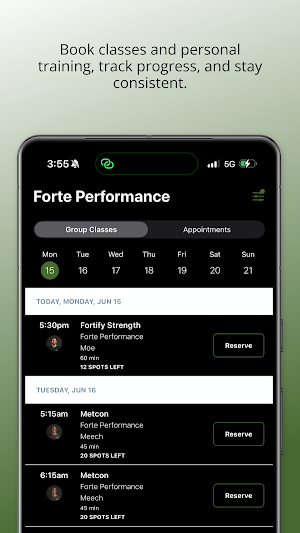 Forte Performance Screenshot 2