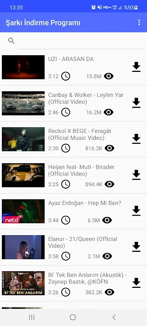 Albüm Kapaklı Şarkı İndirme Screenshot 0