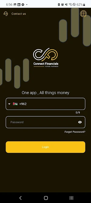 Connect Financials Screenshot 0