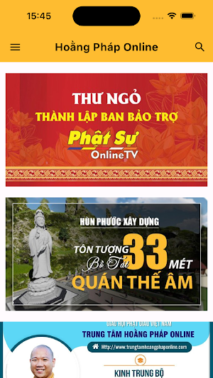 Hoằng Pháp Online Screenshot 0