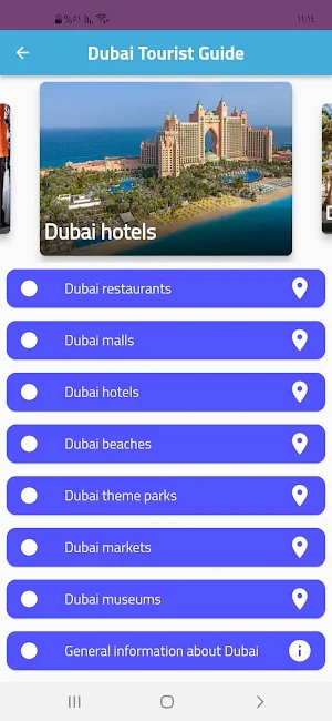 Dubai Tourist Guide Screenshot 1