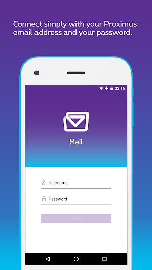 Proximus Mail Screenshot 1