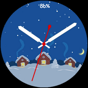 Merry Christmas Snow Reindeer Screenshot 1