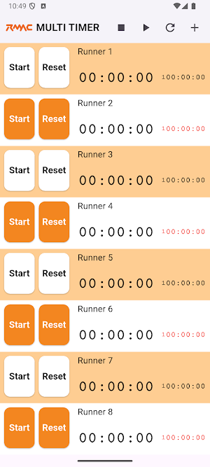 RMAC MULTITIMER Screenshot 0