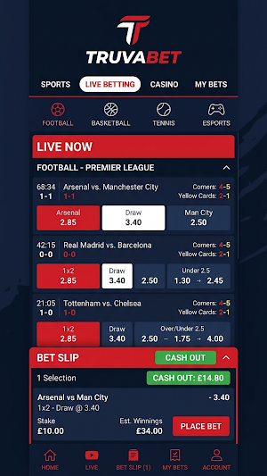 truvabet Screenshot 2