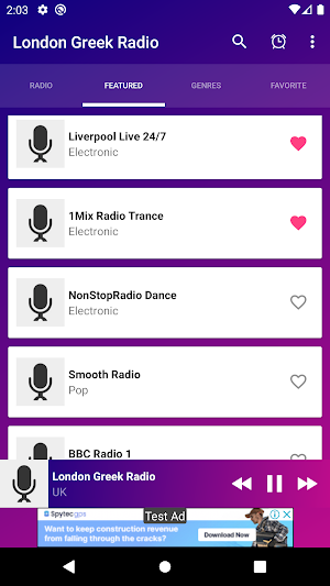 London Greek Radio UK App Screenshot 1