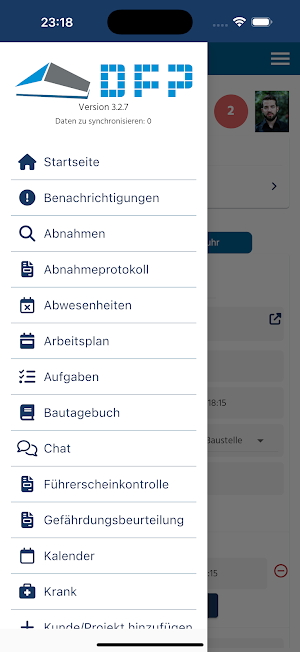 DFP Connect Screenshot 1