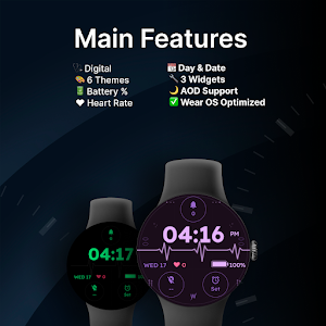 Medical Hud - watch face Screenshot 1