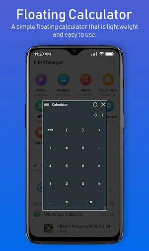 Floating calculator - Popup calculator Screenshot 2