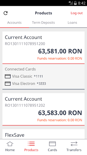 ProCredit Mobile Banking Romania Screenshot 2