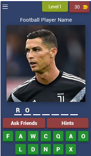 Football Player Quiz Screenshot 0