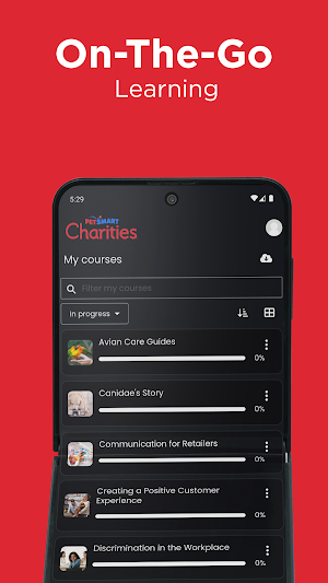 PetSmart Charities LMS Screenshot 1