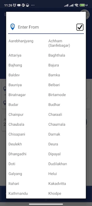 Sundar Sudur Paschim Yatayat Screenshot 2