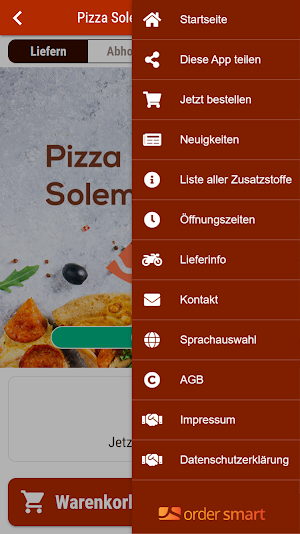 Pizza Solemio Wiesbaden Screenshot 2