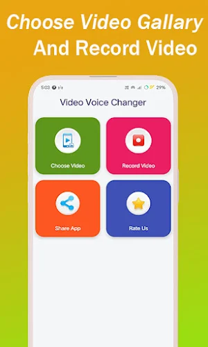 Video Voice Changer Screenshot 1