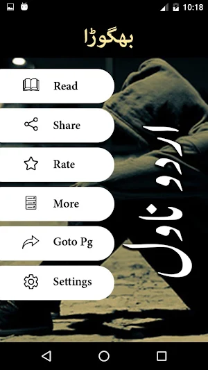 Bhagora by Riaz Aqib Kohler - Urdu Novel Screenshot 1