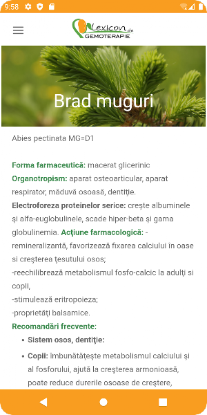 Gemoterapie Screenshot 1