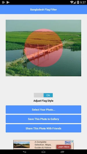 Bangladesh Flag Filter Screenshot 0