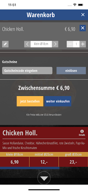 A. American Pizza Pan Screenshot 2