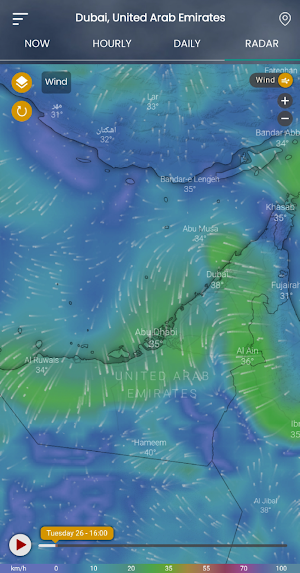 Live Weather Radar & Forecast Screenshot 2