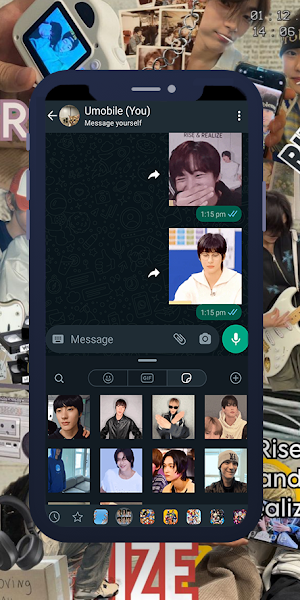 Riize Animated WAStickers Screenshot 0