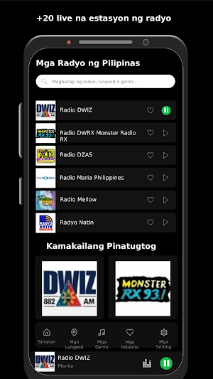 Mga Radyo ng Pilipinas Screenshot 0