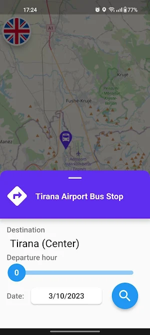 Tirana bus terminals Screenshot 2