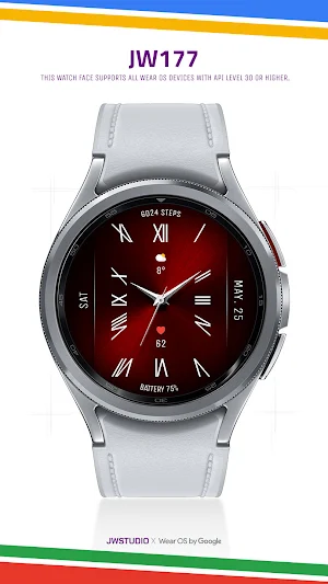 JW177 jwstudio watchface Screenshot 0
