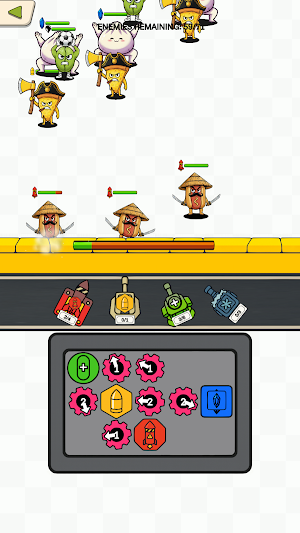 Food Soldiers v Hotdog Samurai Screenshot 2