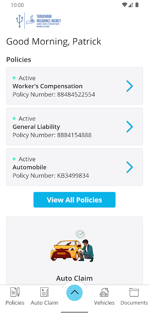 TradeMark Insurance Agency Screenshot 1