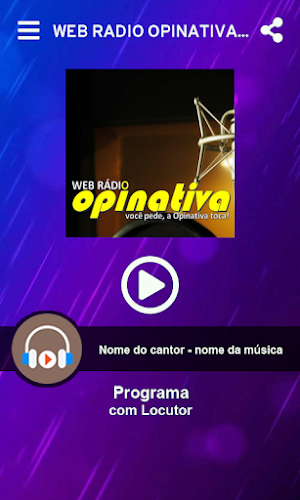 Web Rádio Opinativa Screenshot 0