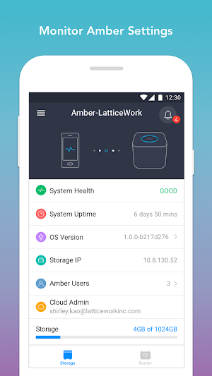 Amber Manager Screenshot 3