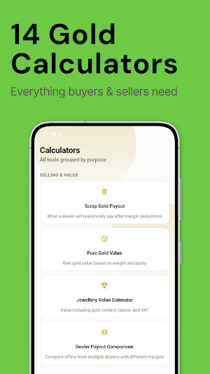 Live Gold Prices & Scrap Value Screenshot 2