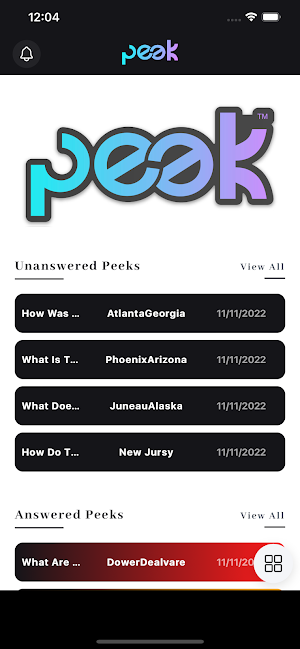 The Peek App Screenshot 2