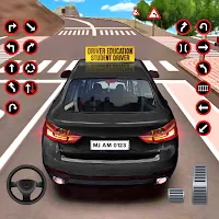 Real Car Driving School Game
