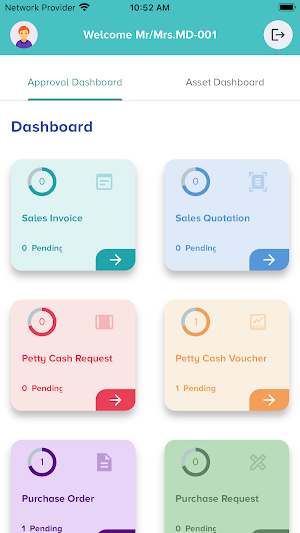 Power Group Approval App Screenshot 1