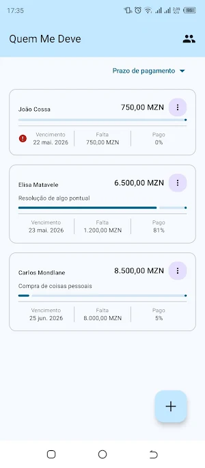 Quem Me Deve Screenshot 0