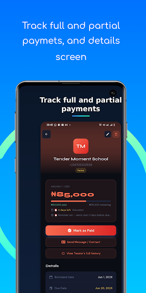 Owemi: Debt & Credit Tracker Screenshot 2